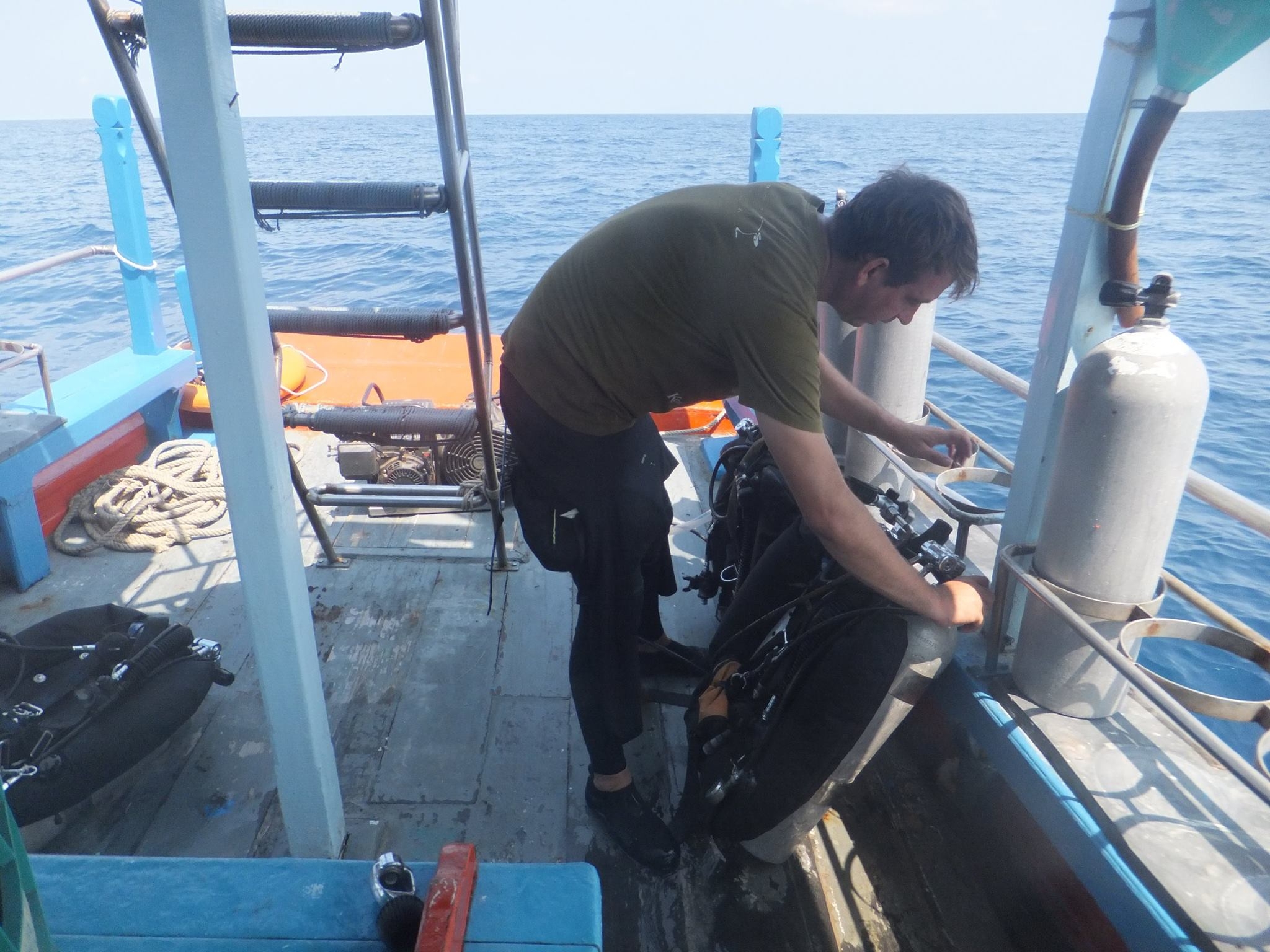 ED with his equipment