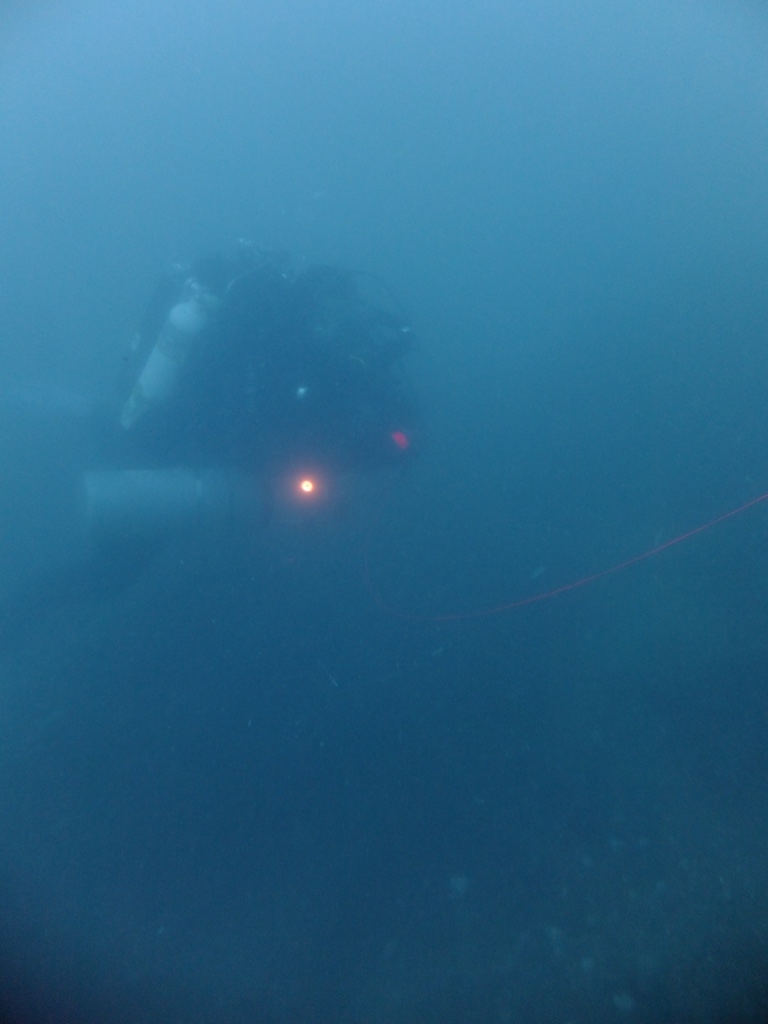 Tech diving wrecks