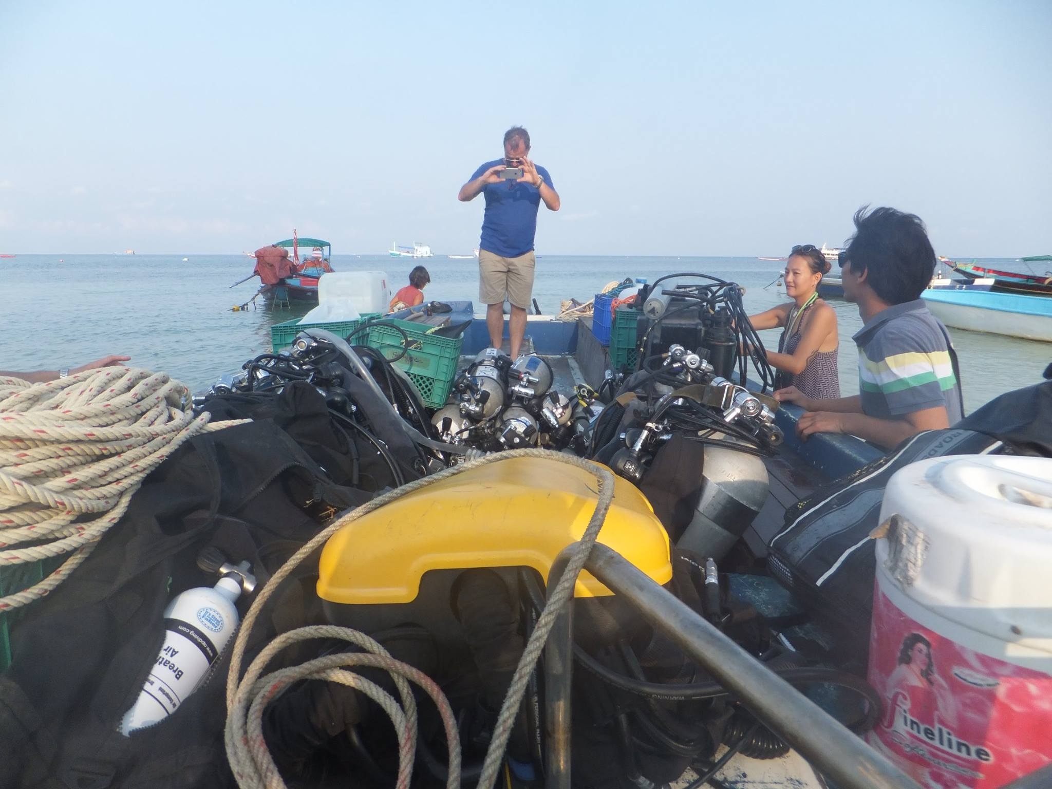 longtail full of gear